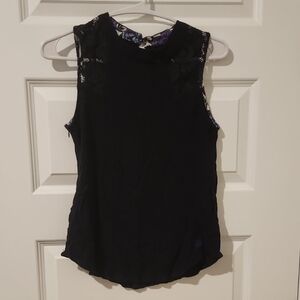 Vera Bradley Dark Navy Fitted Blouse!